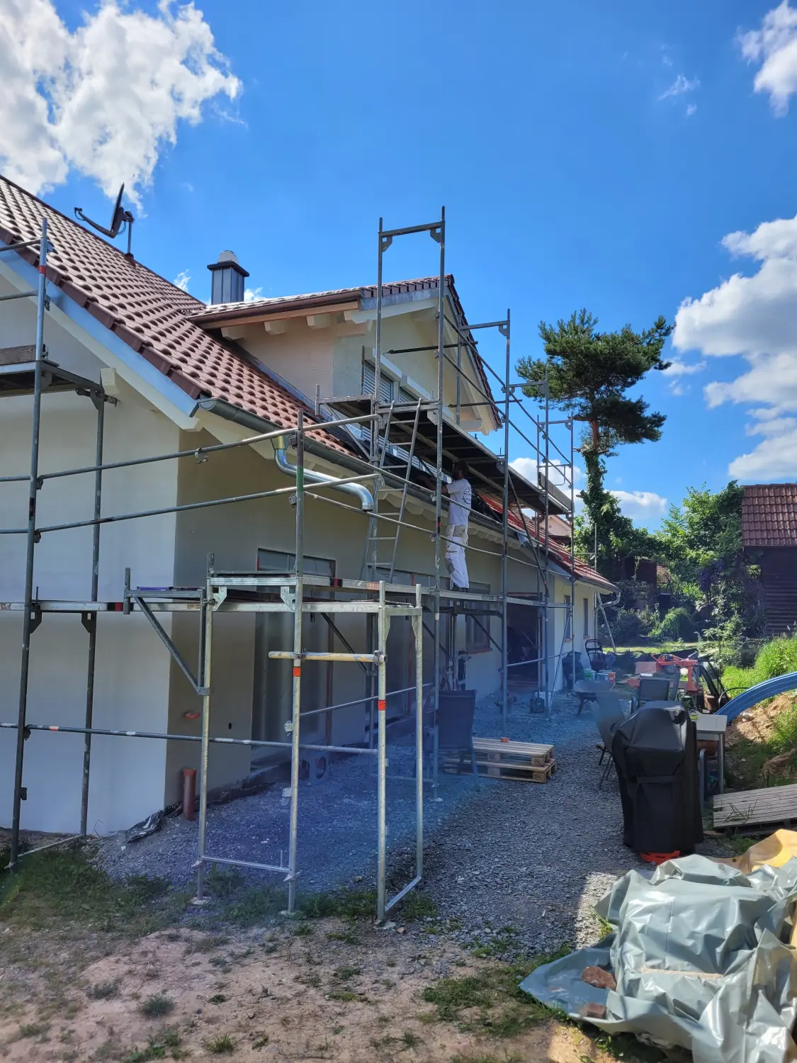Malerbetrieb Renner - Innenausstattung Haus, dekorierte Wand 
