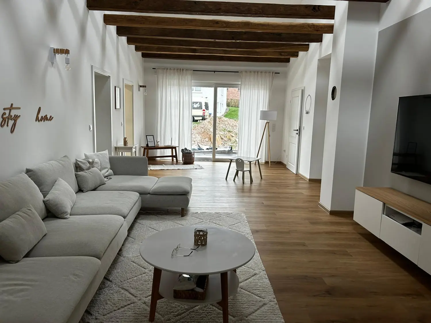 Malerbetrieb Renner - modern renoviertes Haus, Innenraum, Wohnzimmer
